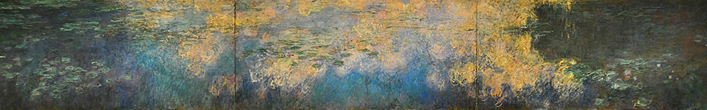Reflections of Clouds on the Water-Lily Pond Claude Monet